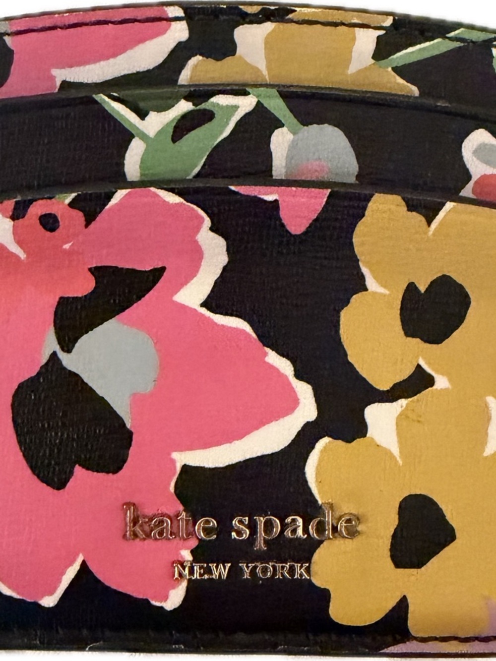 KATE SPADE floral satchel -Crossbody and cardholder bundle - Picture 2 of 9